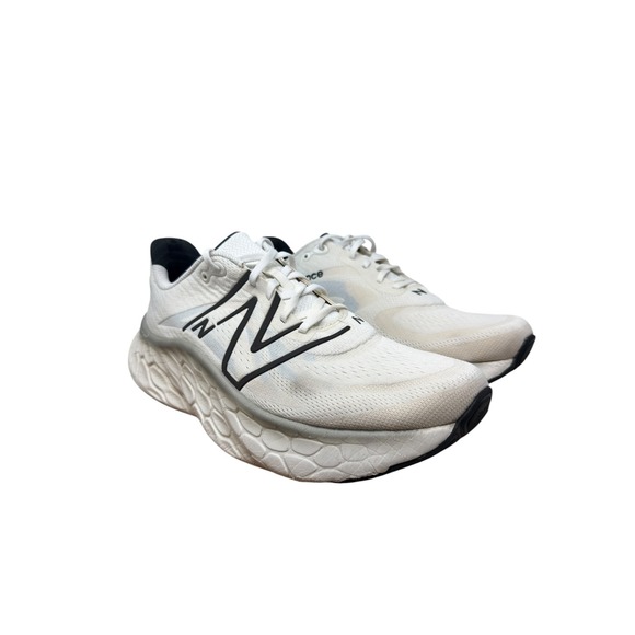 New Balance Fresh Foam More v4 Mens 14 White Black MMORCW4 Running Shoes